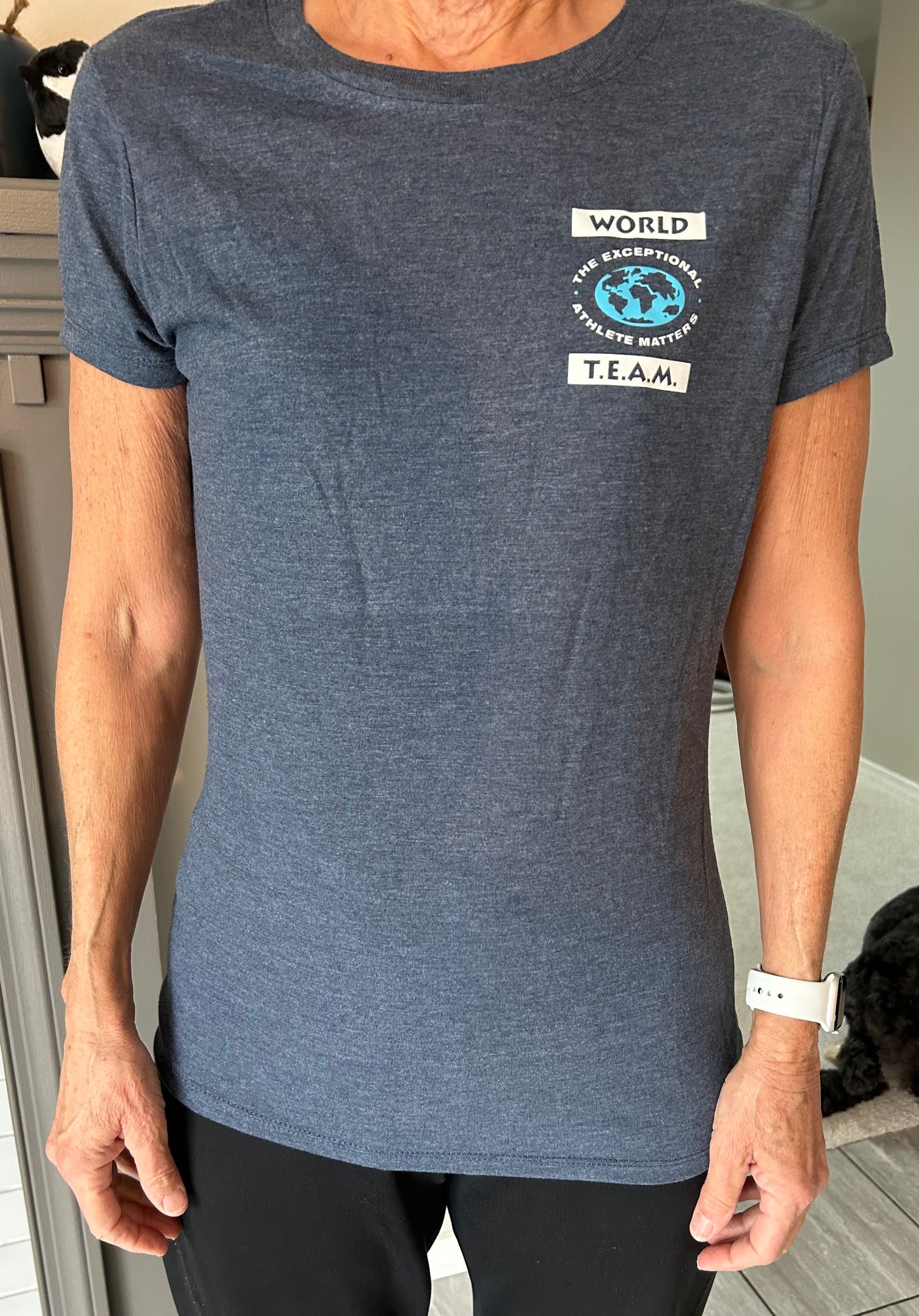 Navy BE EXCEPTIONAL Tee