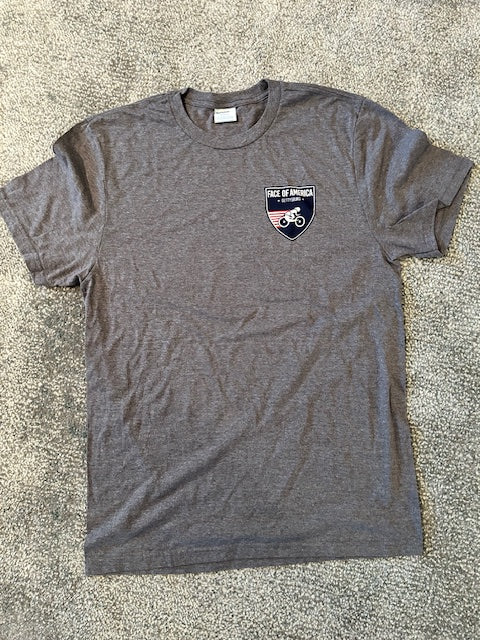 Short sleeve T-shirt Face of America Reregistration 2024