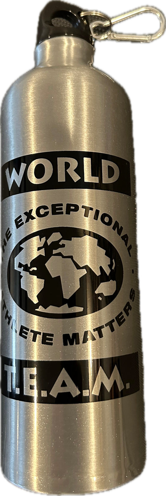 Metal WTS Logo Water Bottle